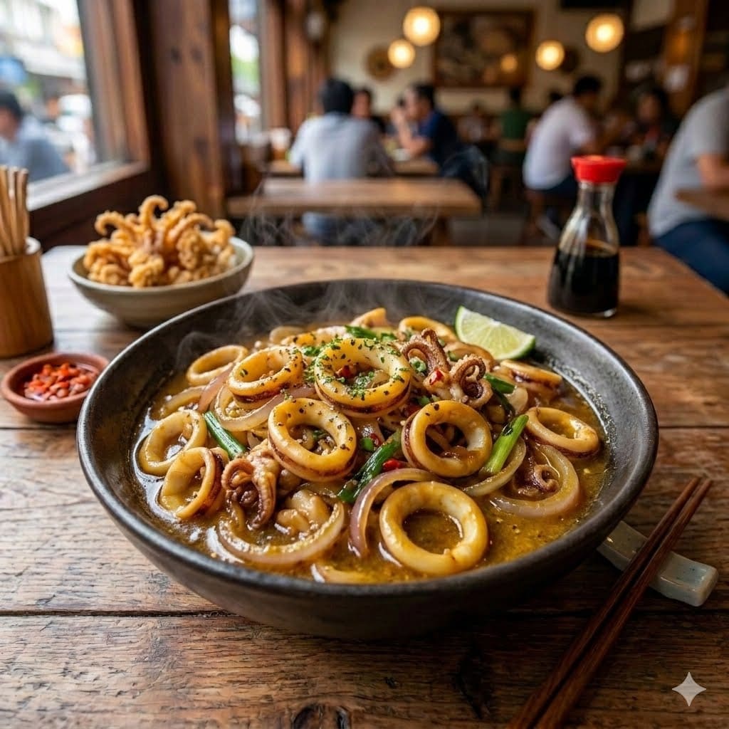 Cumi Goreng Mentega